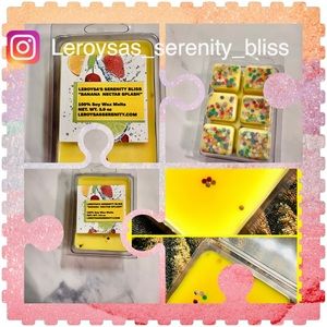 Soy Wax Melts- Banana Nectar Scent!